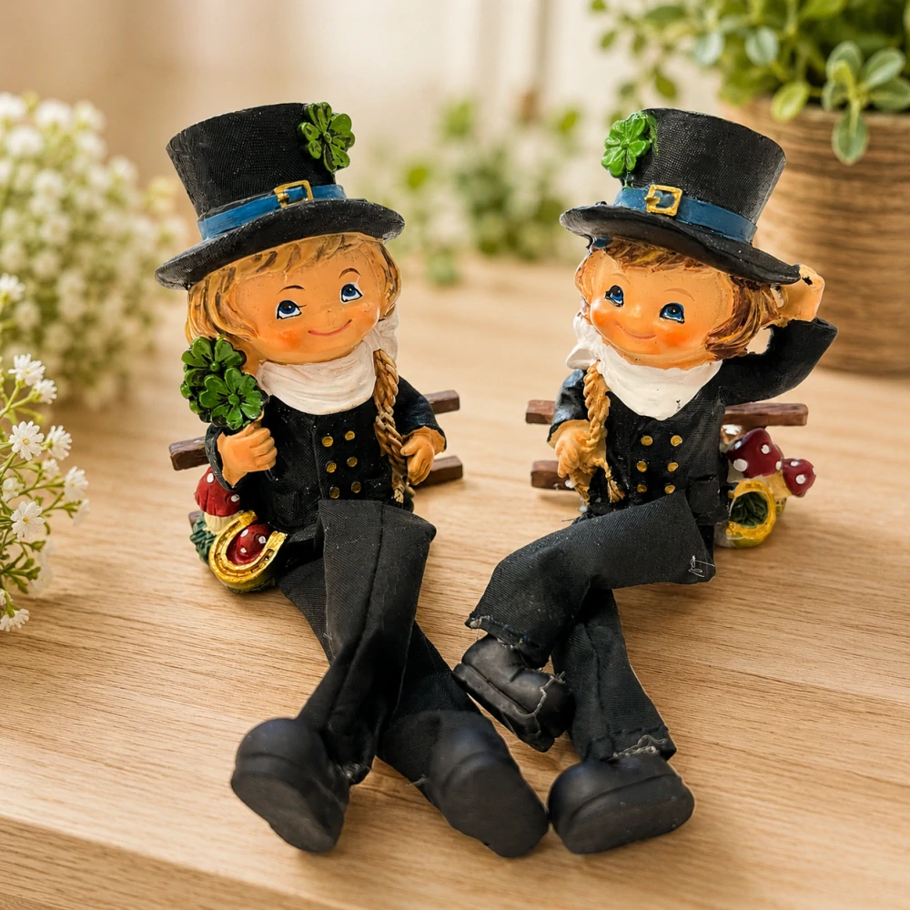 🍀 Dekorační figurka kominíčka pro štěstí 🍀 - dva druhy
