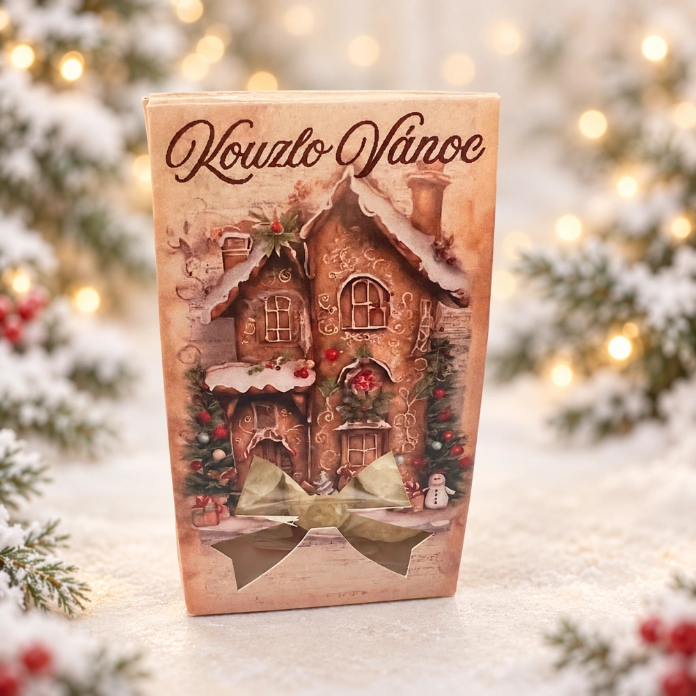 🎄🥥 Mandle v kokosu – Kouzlo Vánoc, 50 g