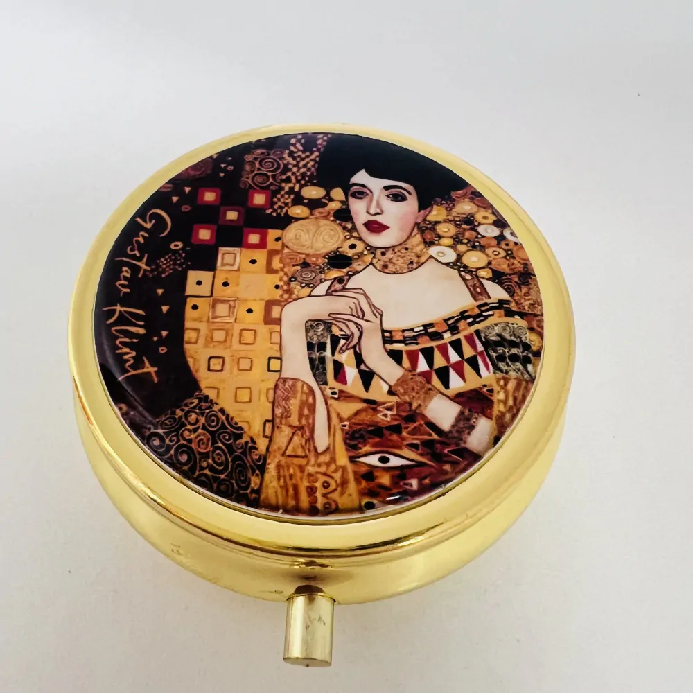 DÓZA NA PILULKY - MOTIV GUSTAV KLIMT - ADELE BLOCH
