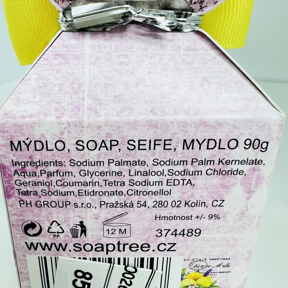 DÁRKOVÉ BALENÍ PŘÍRODNÍHO MÝDLA - LEMON LAVENDER