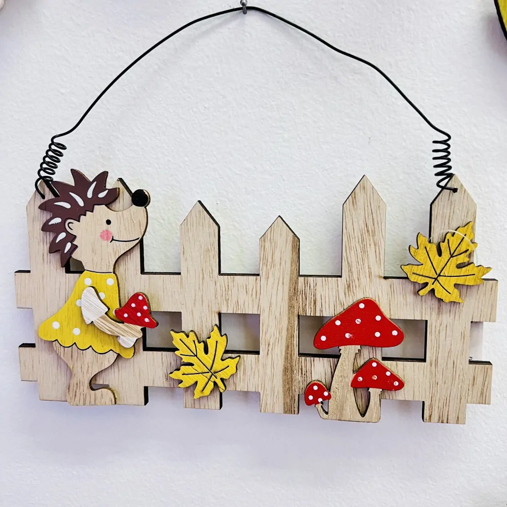 PODZIMNÍ DEKORACE ZÁVĚSNÝ PLUTEK