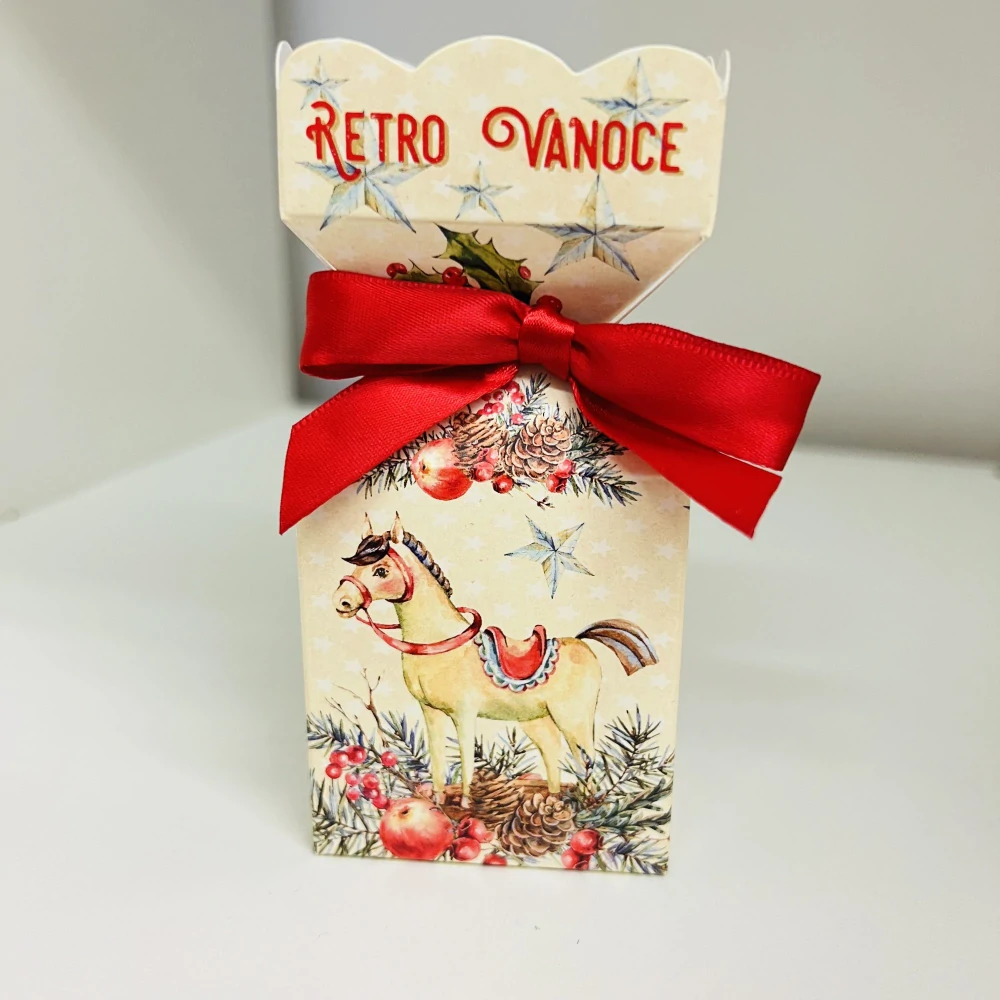 DÁRKOVÉ BALENÍ PŘÍRODNÍHO MÝDLA - RETRO VÁNOCE