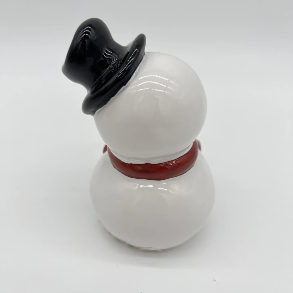 ZIMNÍ DEKORACE FIGURKA SNĚHULÁK 