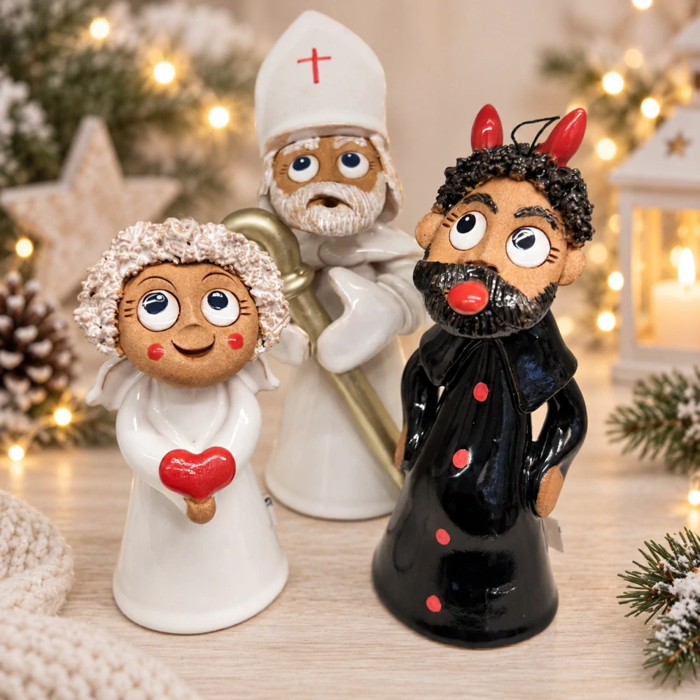🎅 Dekorace – figurka Mikuláše