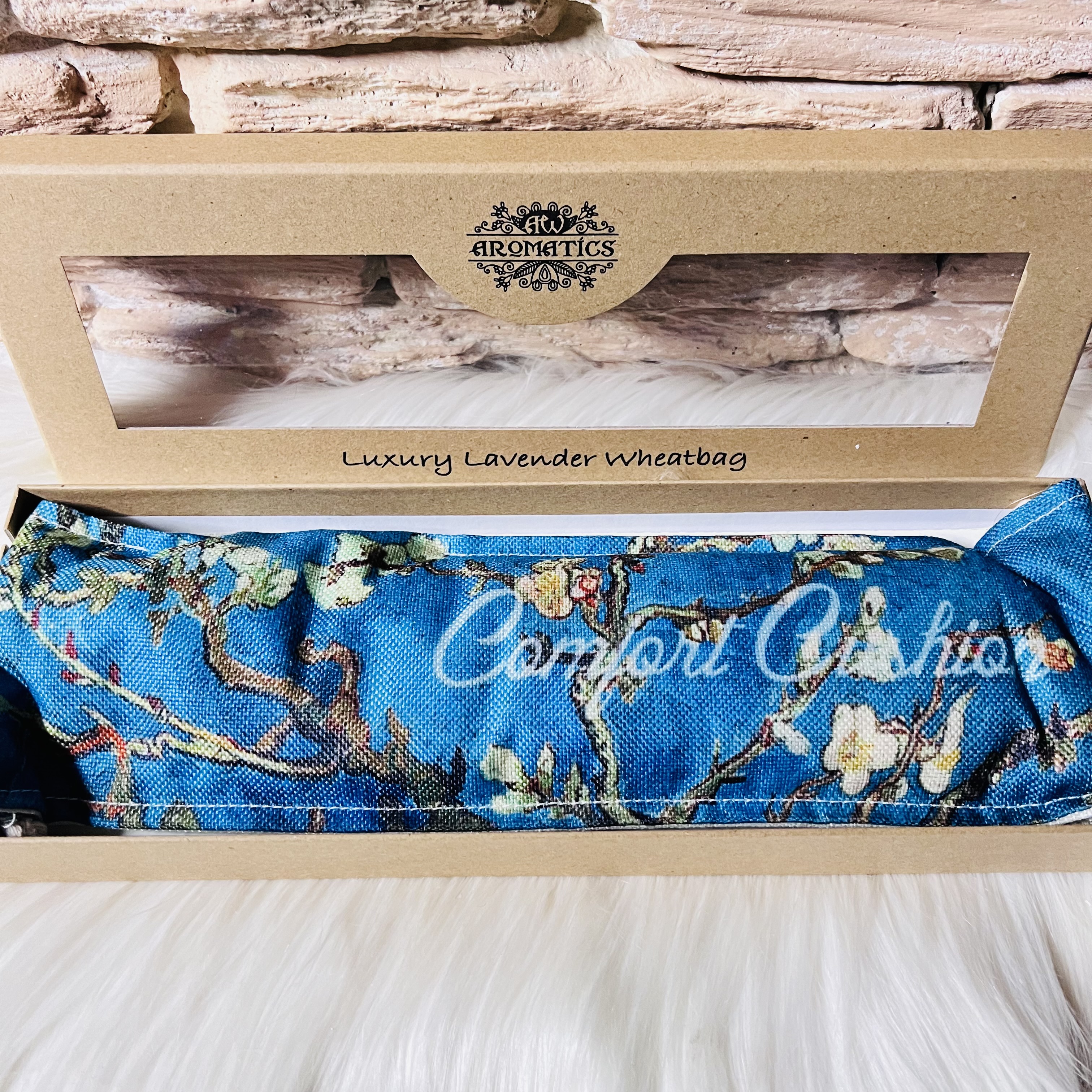 POLŠTÁŘEK TERAPEUTICKÝ LEVANDULOVĚ-PŠENIČNÝ - BALENÝ V DÁRKOVÉ KRABIČCE