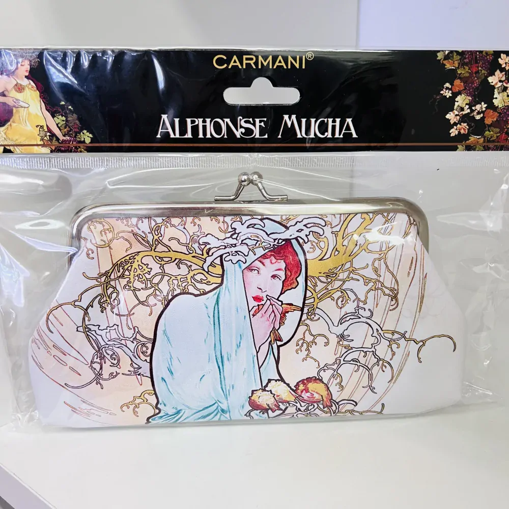 PENĚŽENKA VĚTŠÍ MOTIV ALPHONSE MUCHA - ZIMA