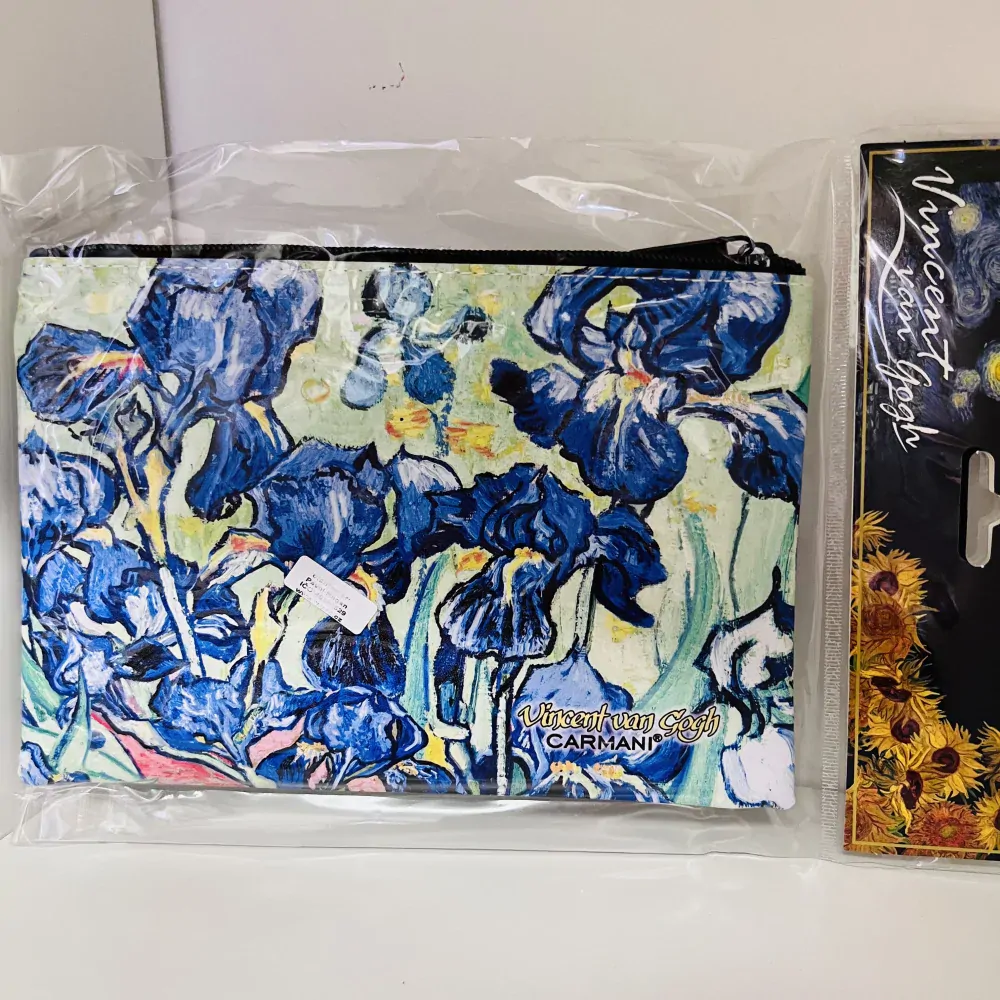 KOSMETICKÁ TAŠKA MOTIV VINCENT VAN GOGH - KOSATCE