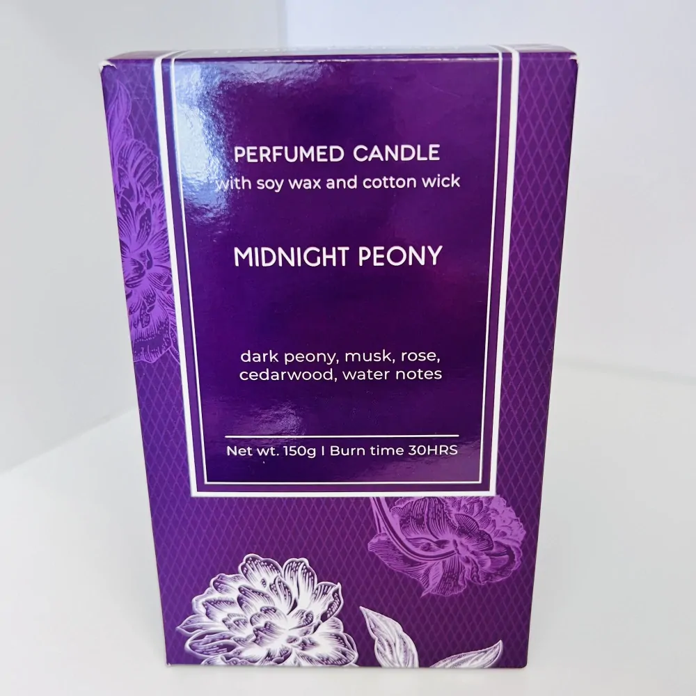 SVÍČKA VE SKLE AROMA MIDNIGHT PEONY