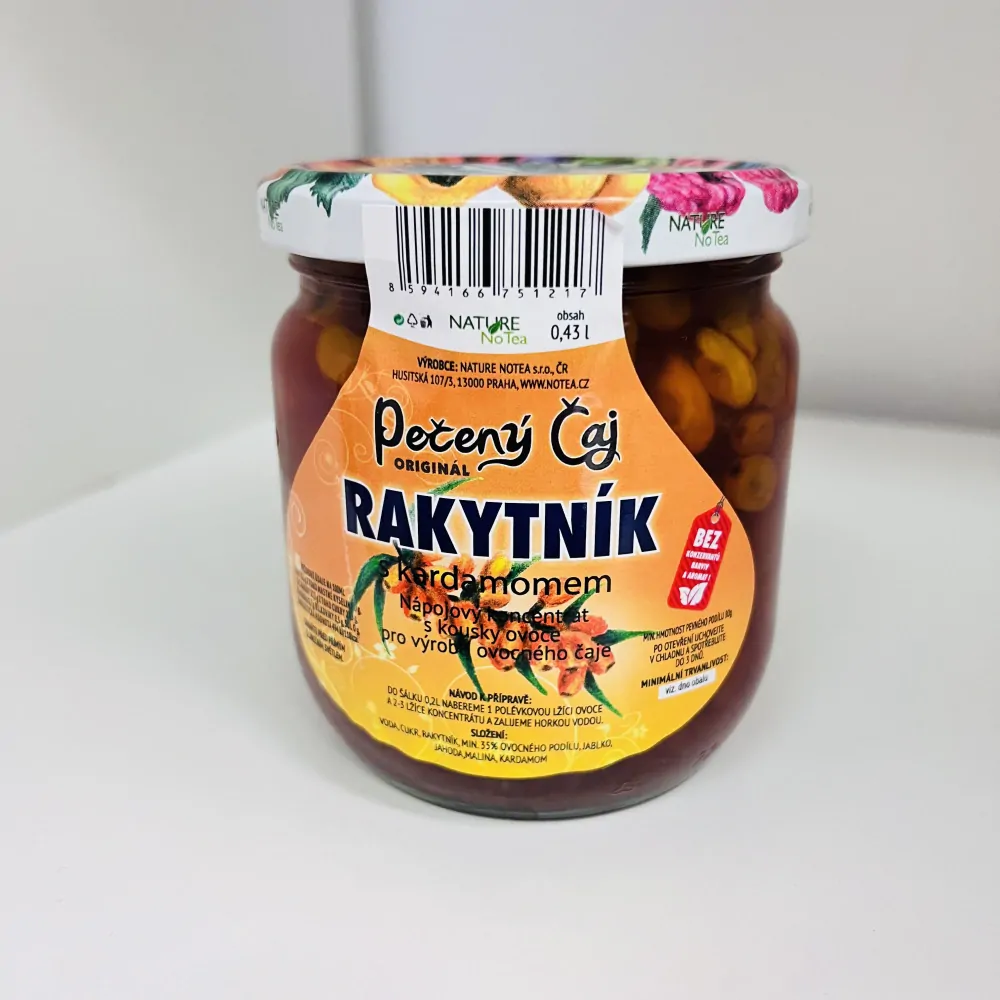 PEČENÝ ČAJ RAKYTNÍK S KARDAMOMEM