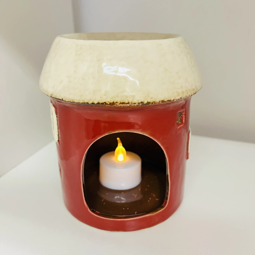 DEKORACE AROMALAMPA TVAR DOMEČEK 