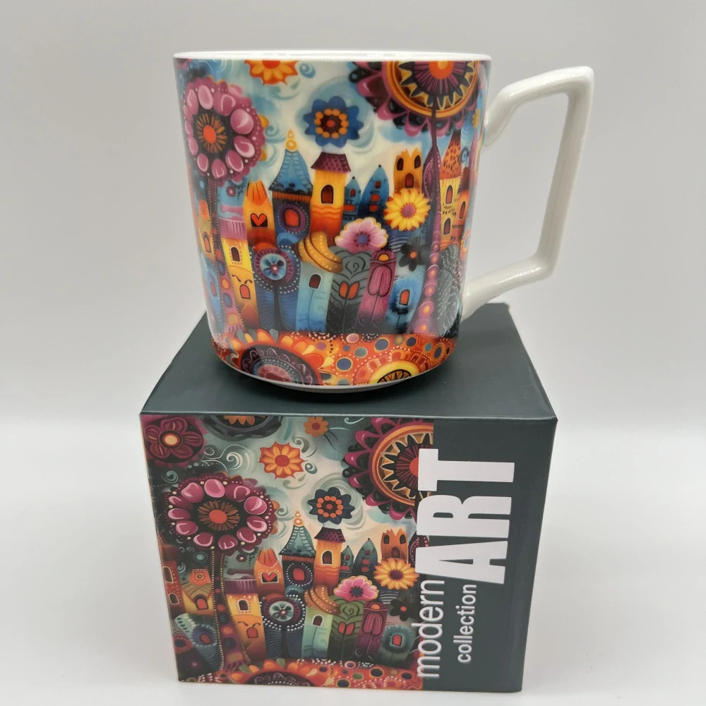 DÁRKOVÝ HRNEK MOTIV MĚSTO