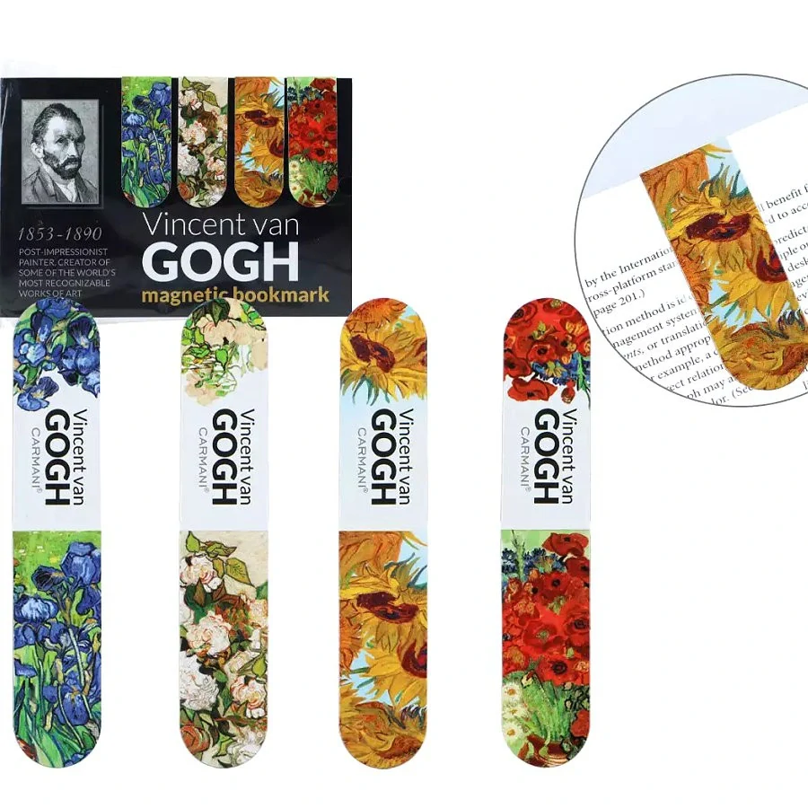 DÁRKOVÉ BALENÍ ZÁLOŽEK DO KNÍŽKY MOTIV VINCENT VAN GOGH