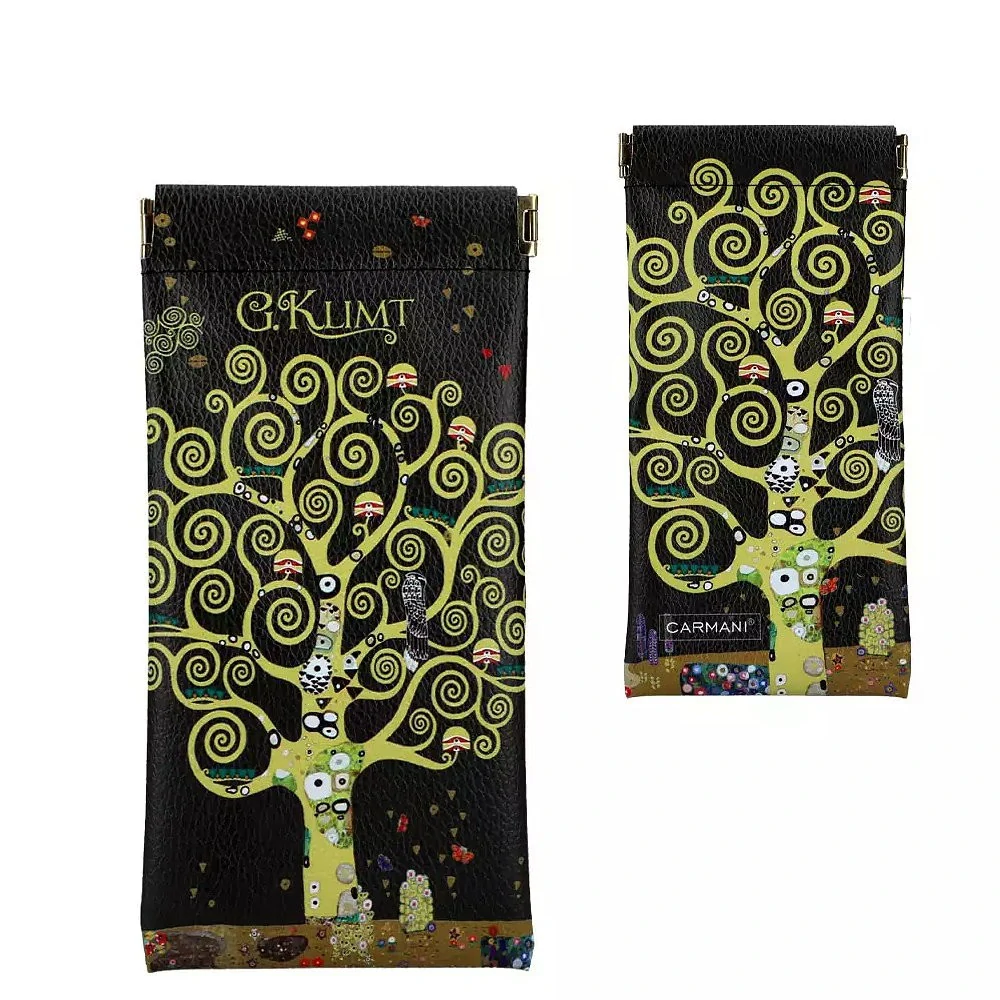 MĚKKÉ POUZDRO NA BRÝLE MOTIV GUSTAV KLIMT 
