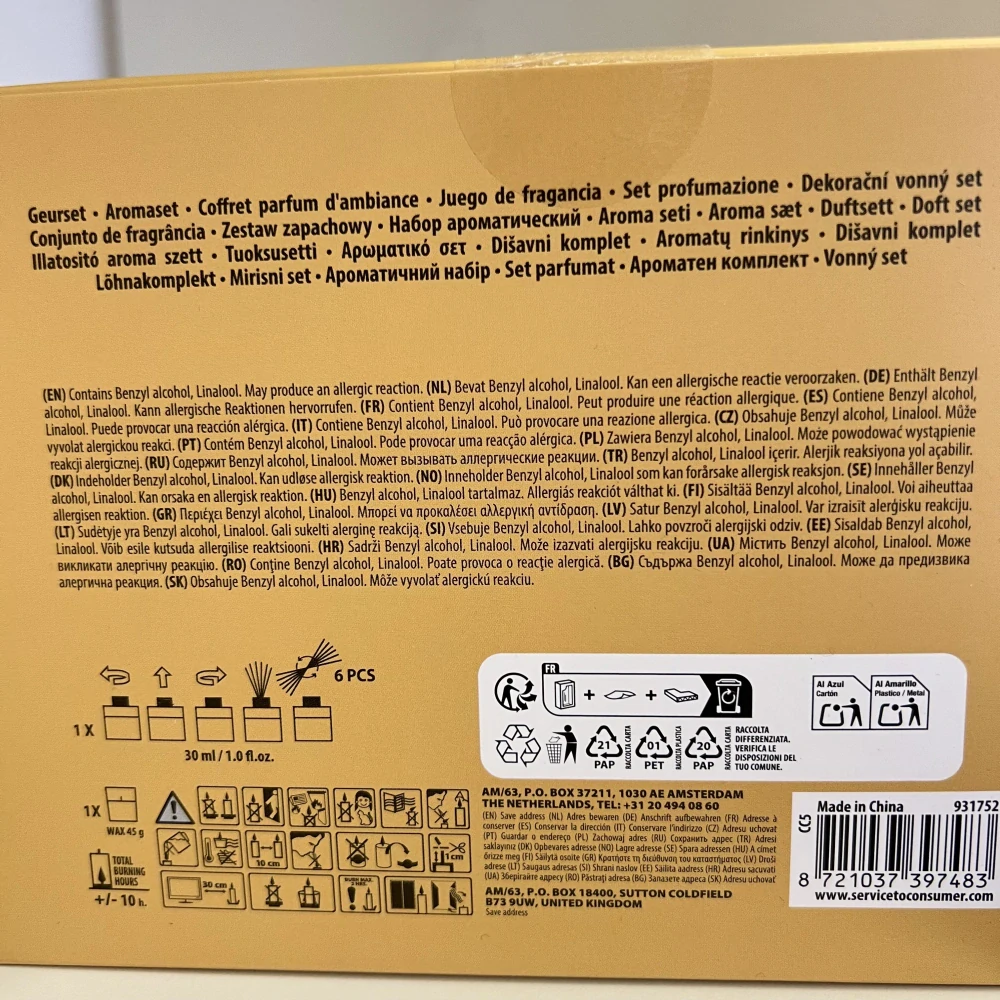 DÁRKOVÉ BALENÍ AROMASET