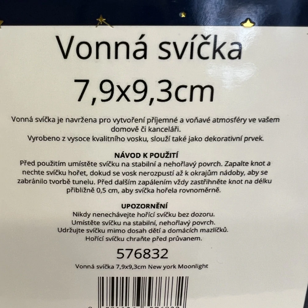 SVÍČKA VONNÁ MERRY CHRISTMAS