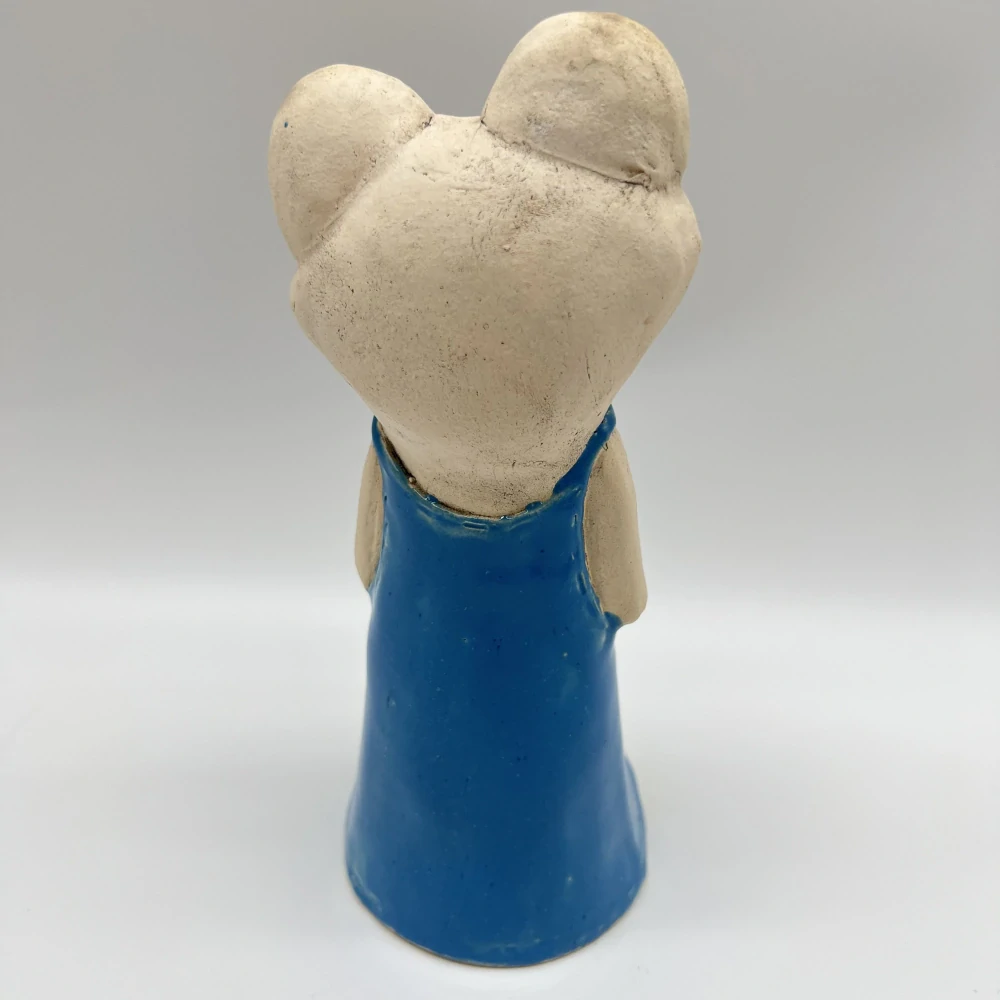 DEKORACE KERAMICKÁ FIGURA ŽÁBY DÍVKY