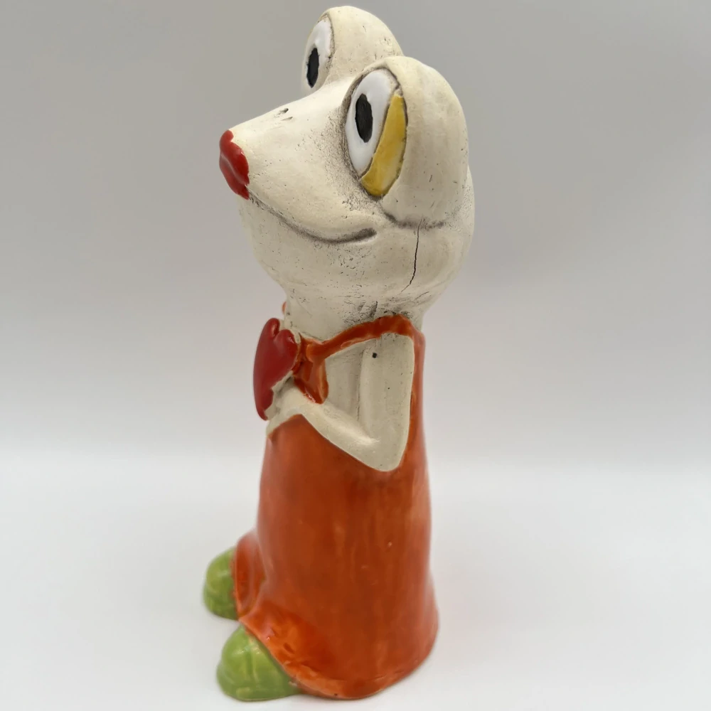 DEKORACE KERAMICKÁ FIGURA ŽÁBY DÍVKY