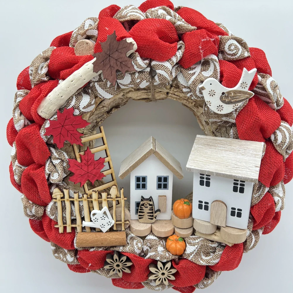 DEKORATIVNÍ VĚNEC NA DVEŘE 