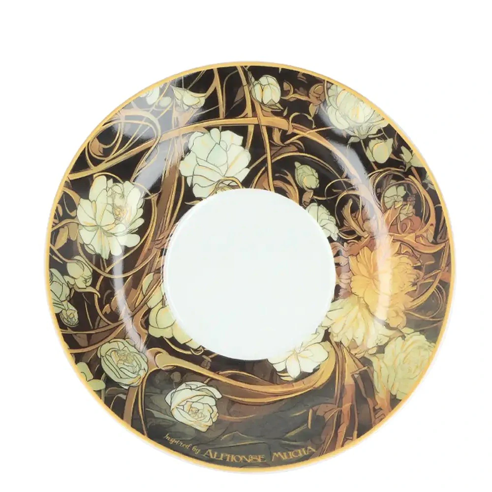 DÁRKOVÝ HRNEK S PODŠÁLKEM V DÁRKOVÉM BALENÍ MOTIV ALPHONSE MUCHA