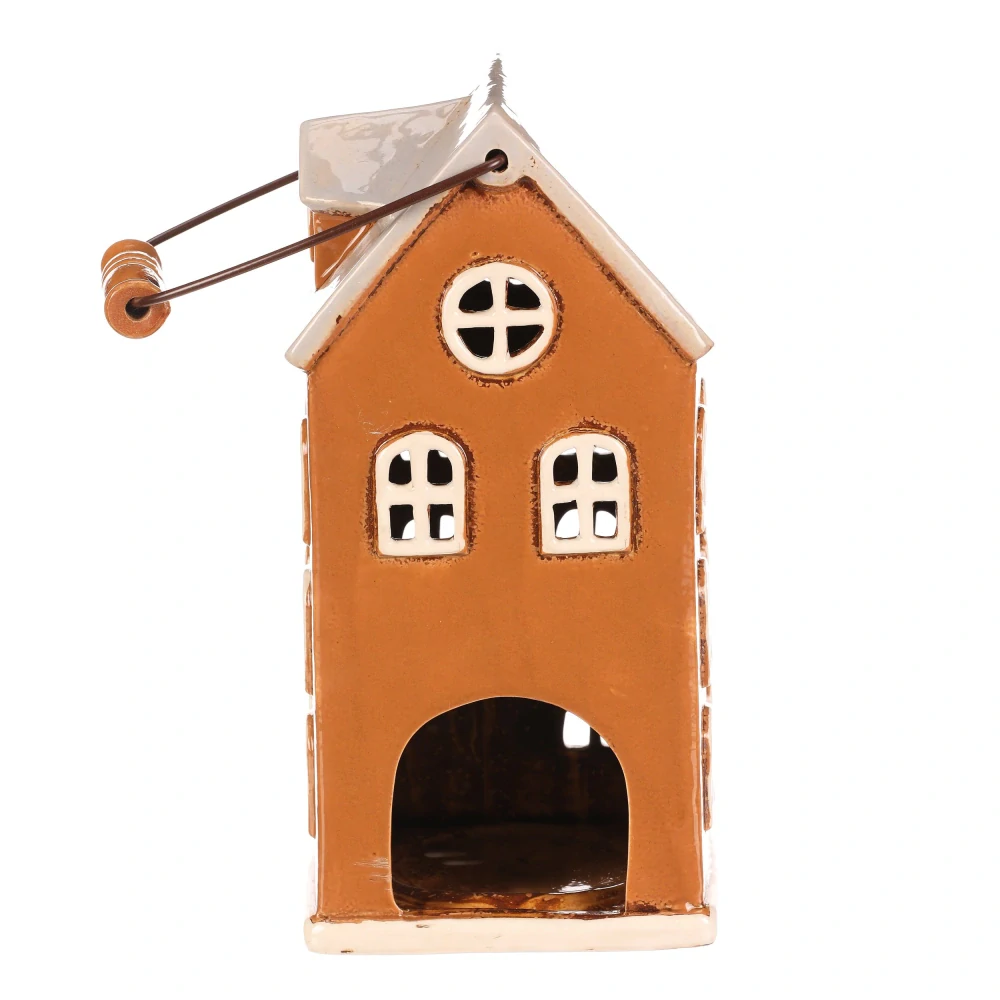 KERAMICKÝ DOMEK NA ČAJOVOU SVÍČKU S MADLEM
