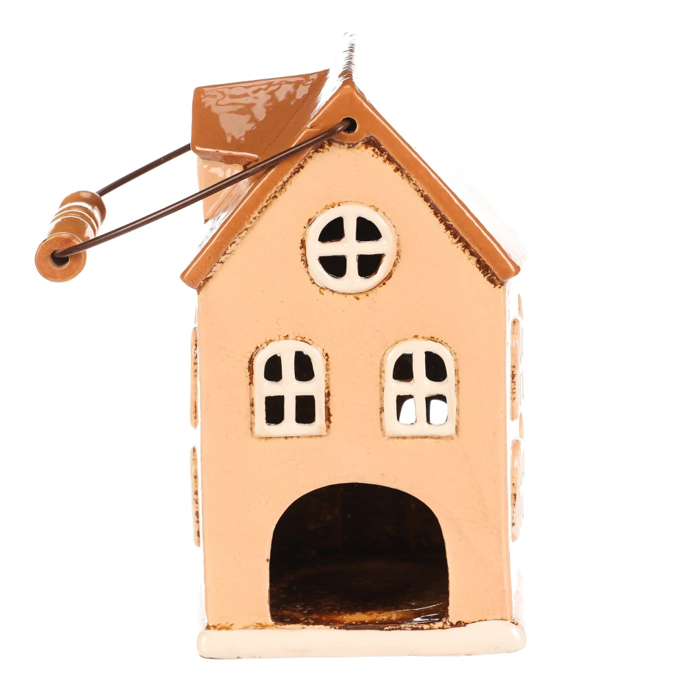 KERAMICKÝ DOMEK NA ČAJOVOU SVÍČKU S MADLEM