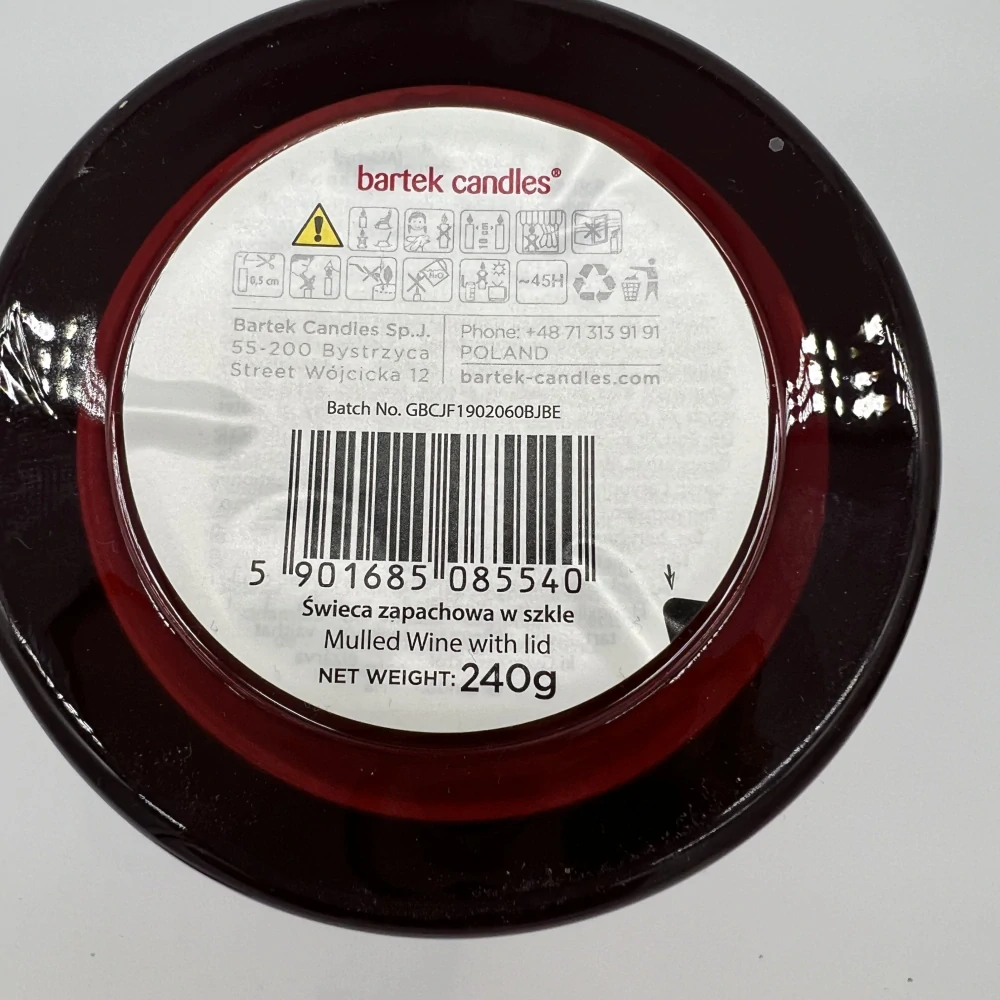 SVÍČKA VE SKLE S DŘEVĚNÝM KNOTEM 