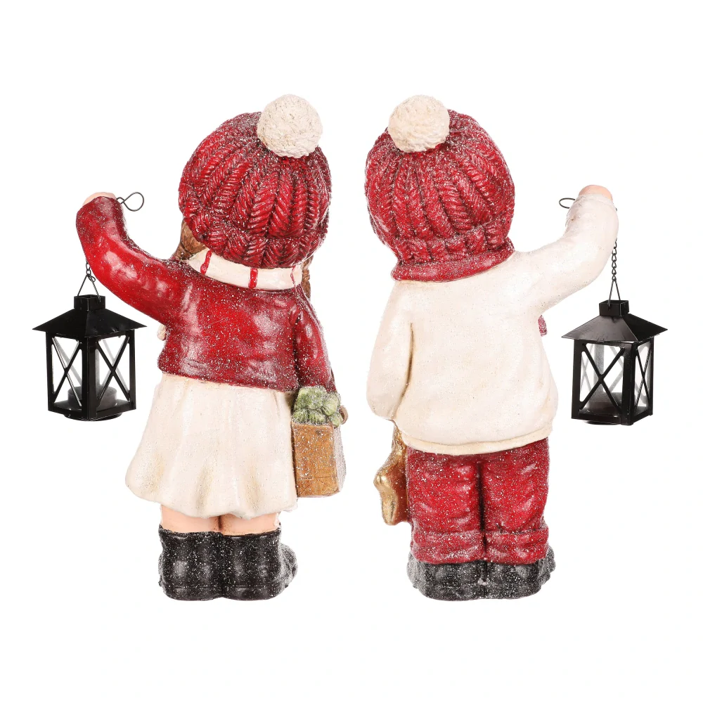 🎄 Vánoční figurka – chlapec s lucernou 🎄