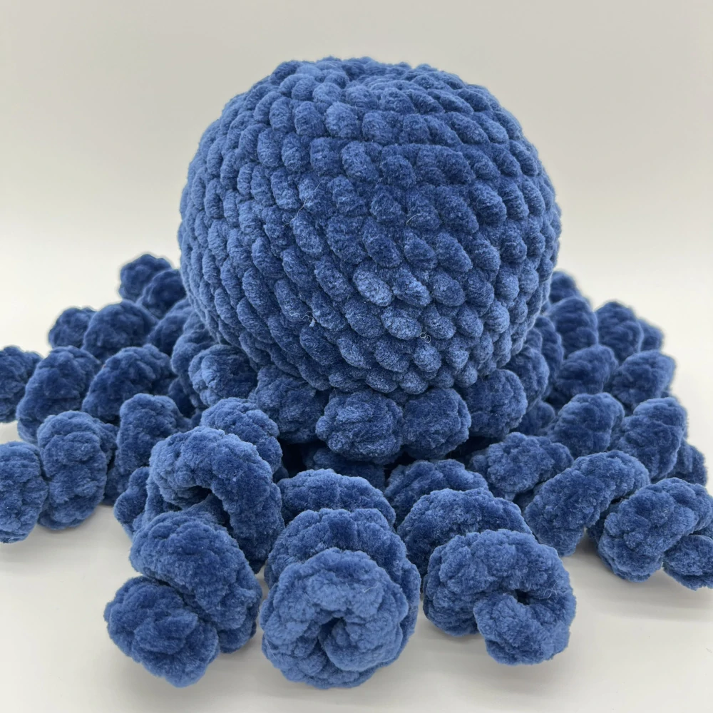 🐙 Háčkovaná chobotnička – dekorace