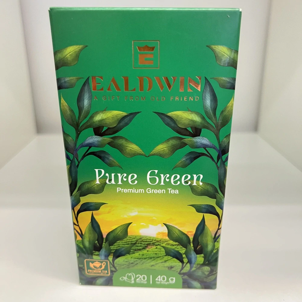 💚☕ Ealdwin Pure Green – Premium Green Tea ☕💚