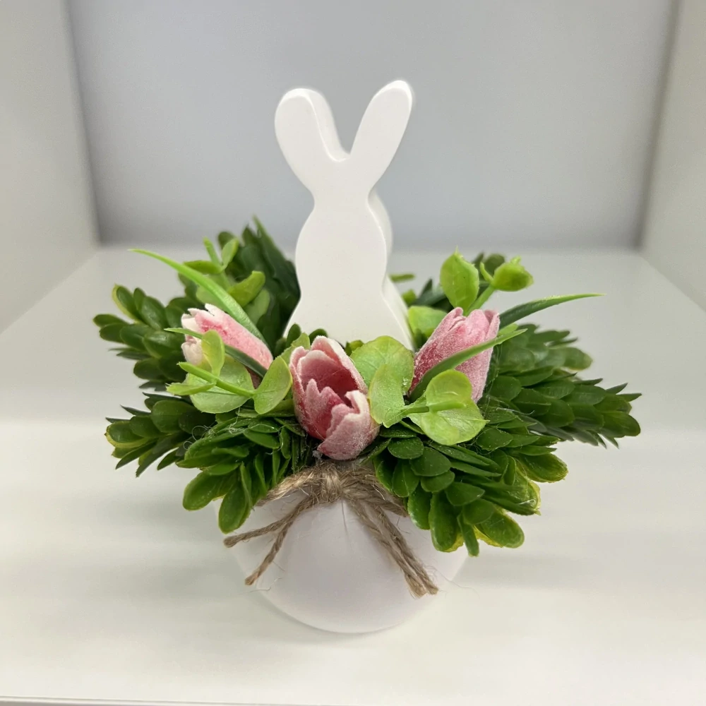 🐰 Jarní dekorace se zajíčkem ve vajíčku 🌷