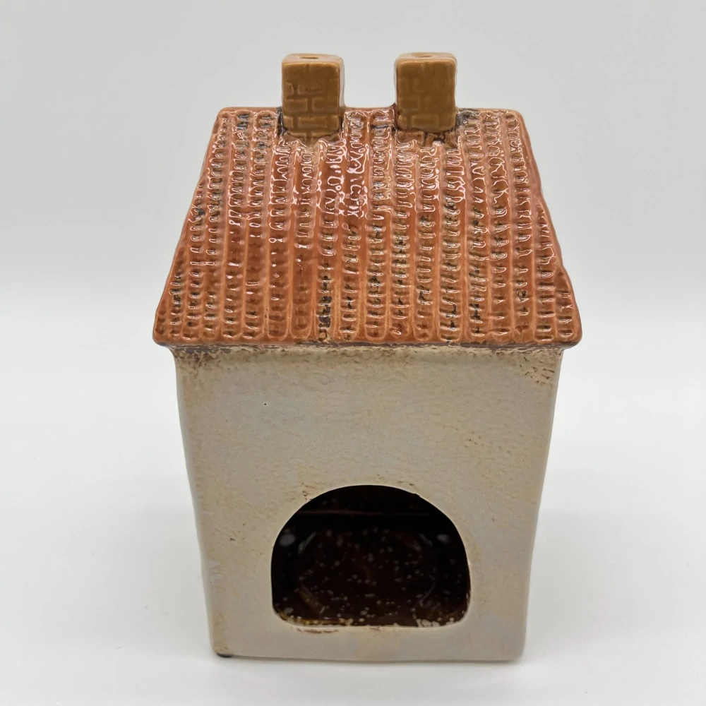 🏡✨ Keramický domeček na čajovou nebo LED svíčku ✨🏡