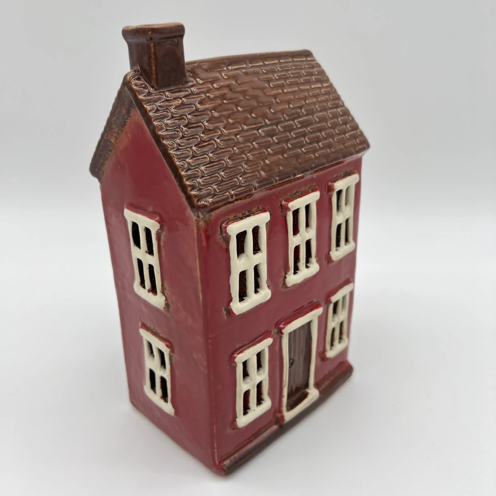 🏡✨ Keramický domeček na čajovou nebo LED svíčku ✨🏡