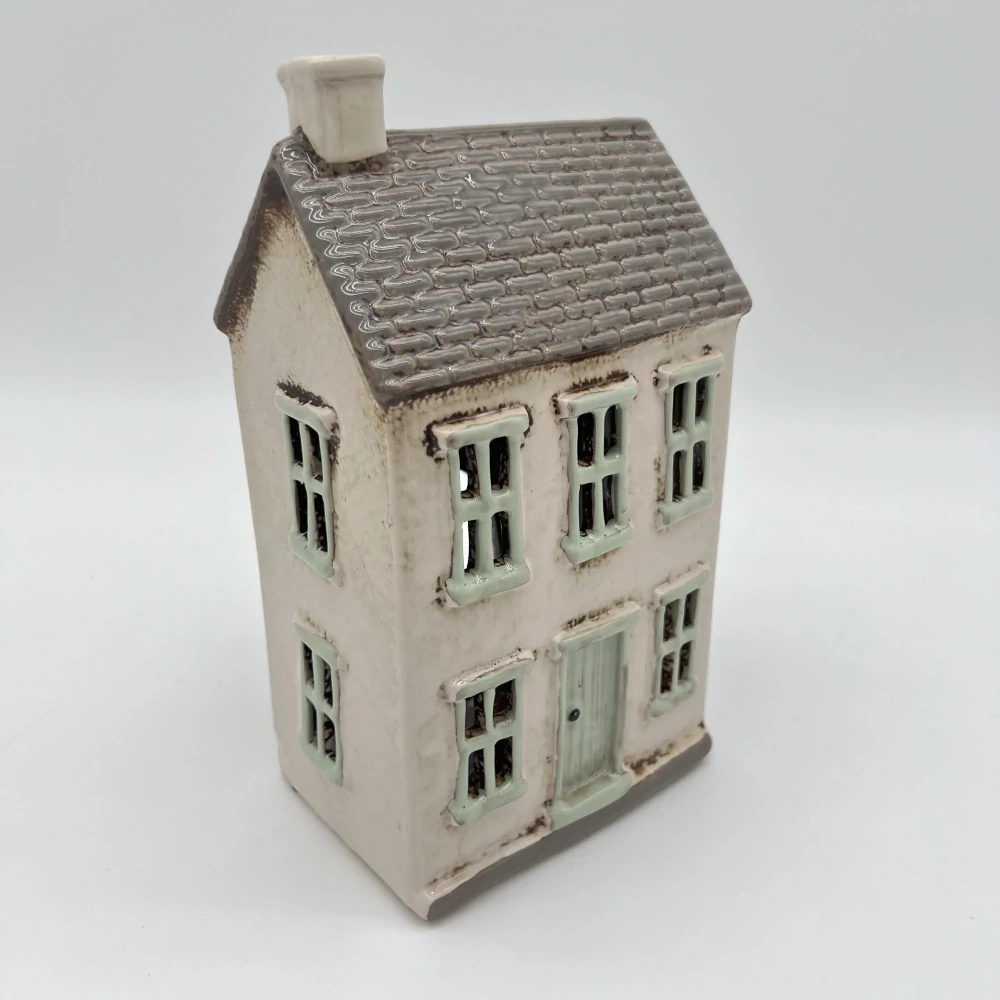 🏡✨ Keramický domeček na čajovou nebo LED svíčku ✨🏡