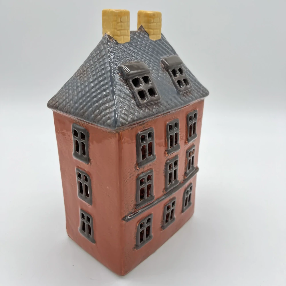 🏡✨ Keramický domeček na čajovou nebo LED svíčku ✨🏡