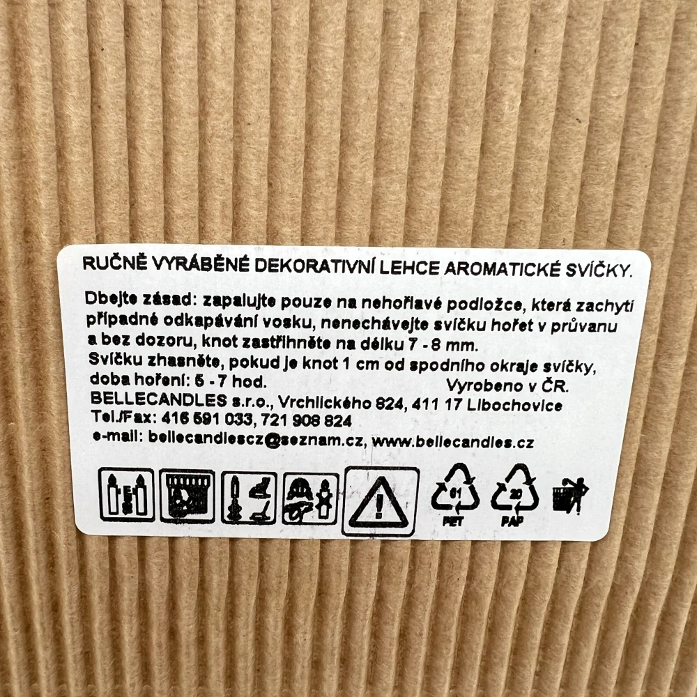 🌳🕯️ Ručně vyráběná dekorativní svíčka – Strom života 🕯️