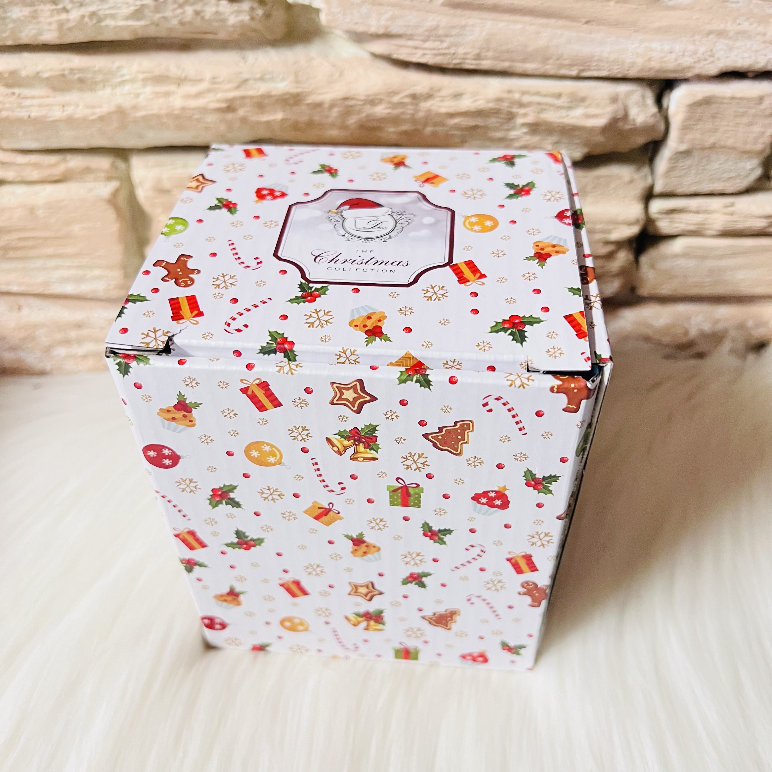 DÁRKOVÝ HRNEK NA BYLINKY SE ZIMNÍM MOTIVEM