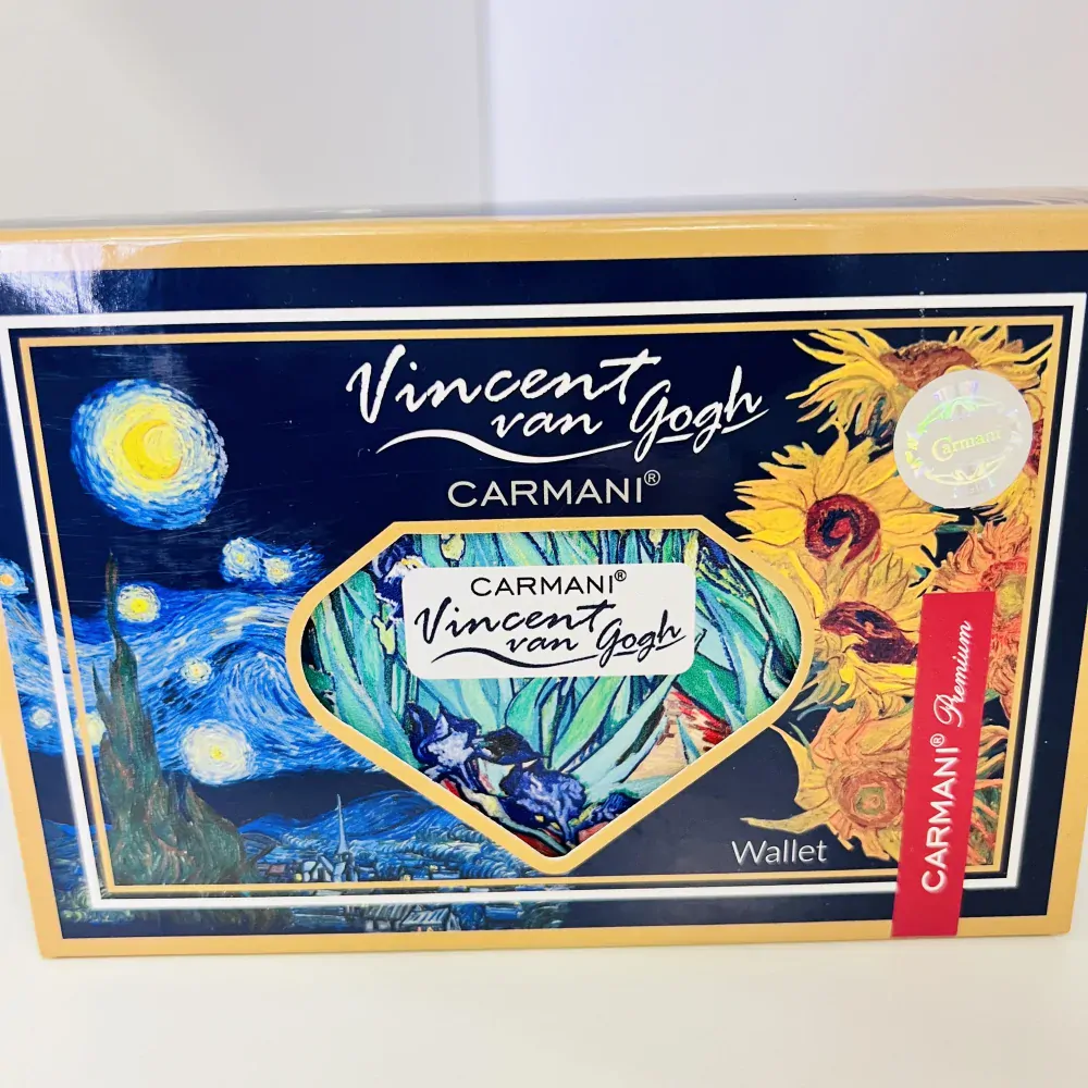 PENĚŽENKA MOTIV VINCENT VAN GOGH - KOSATCE