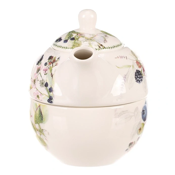 KONVIČKA SE ŠÁLKEM V DÁRKOVÉ KRABIČCE MOTIV LESNÍCH PLODU