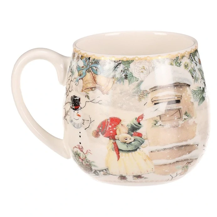 HRNEK V DÁRKOVÉM BALENÍ SE ZIMNÍM MOTIVEM