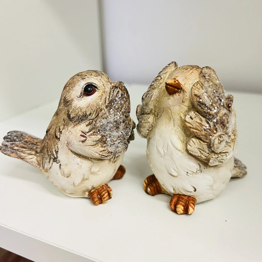 DEKORACE FIGURA PTÁČKA - DVA DRUHY