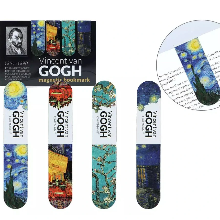 DÁRKOVÉ BALENÍ ZÁLOŽEK DO KNÍŽKY MOTIV VINCENT VAN GOGH