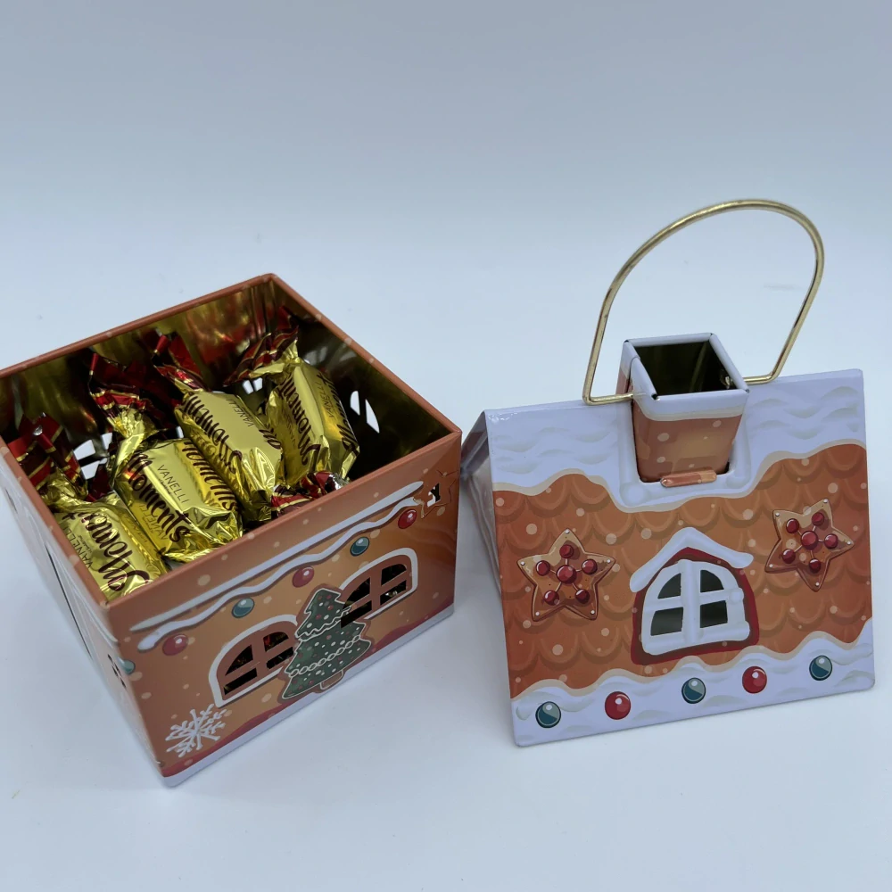 DÁRKOVÁ CHALOUPKA ( POKLADNIČKA) A ČOKOLÁDOVÉ BONBONY