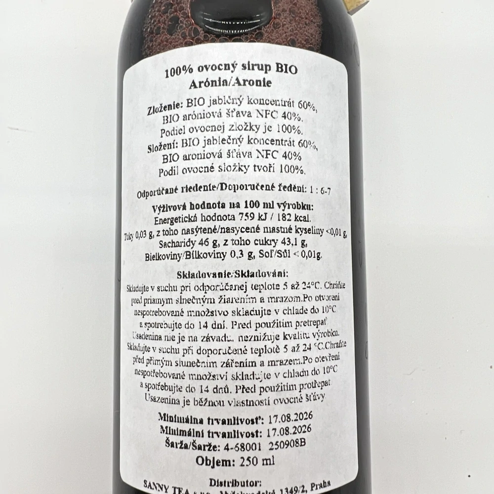 🎁 Andělský vánoční balíček – Arónie BIO & brusinky v čokoládě