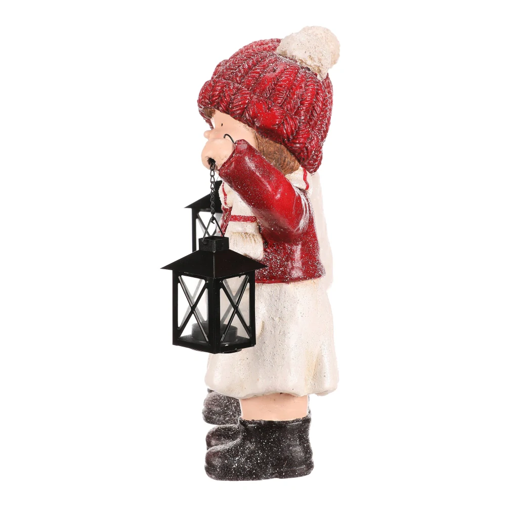 🎄 Vánoční figurka – chlapec s lucernou 🎄