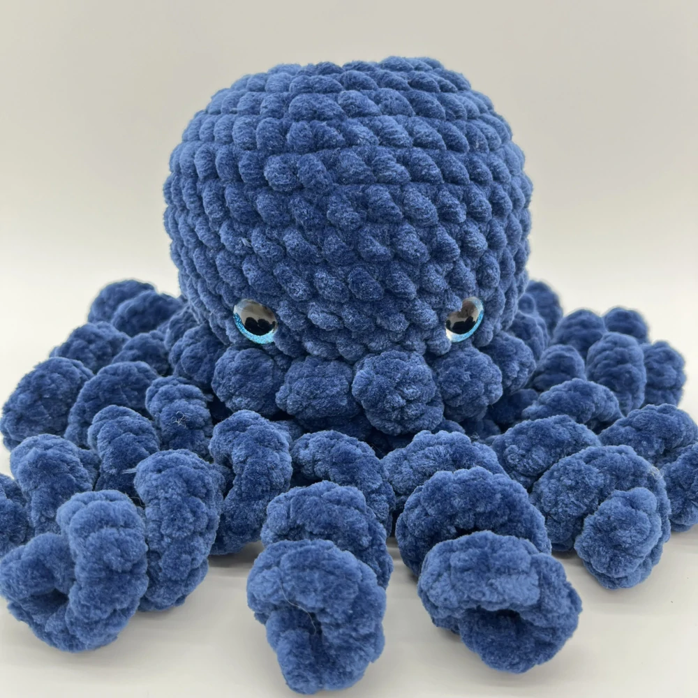 🐙 Háčkovaná chobotnička – dekorace