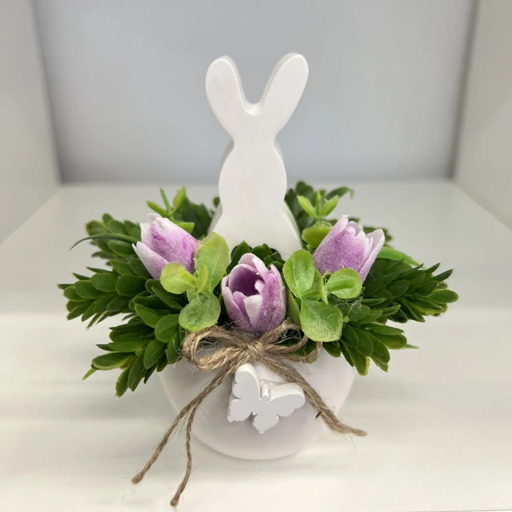 🐰 Jarní dekorace se zajíčkem ve vajíčku 🌷 