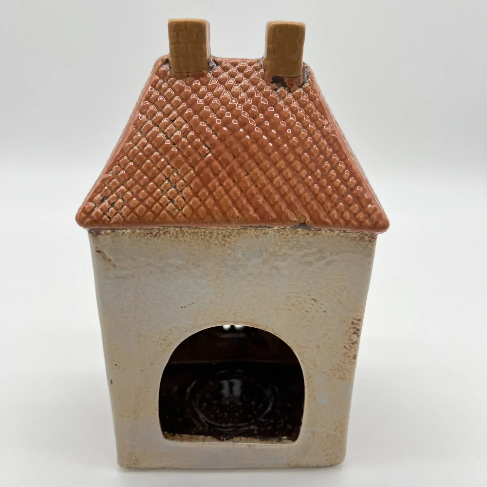 🏡✨ Keramický domeček na čajovou nebo LED svíčku ✨🏡