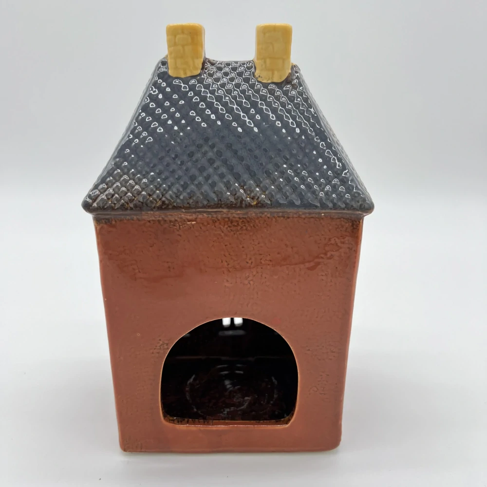 🏡✨ Keramický domeček na čajovou nebo LED svíčku ✨🏡