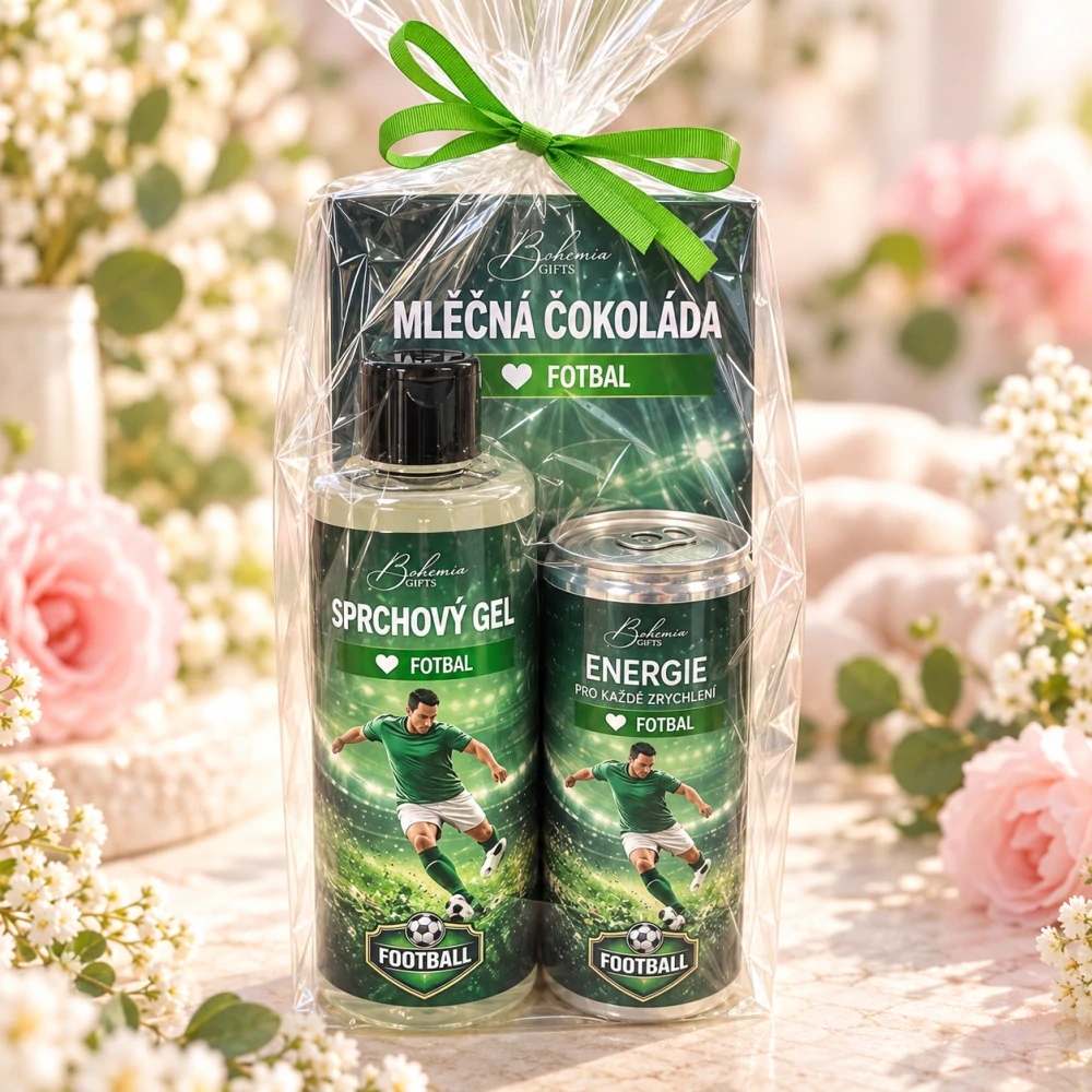 ⚽ Dárkový balíček pro milovníka fotbalu – 3 produkty 🎁💚