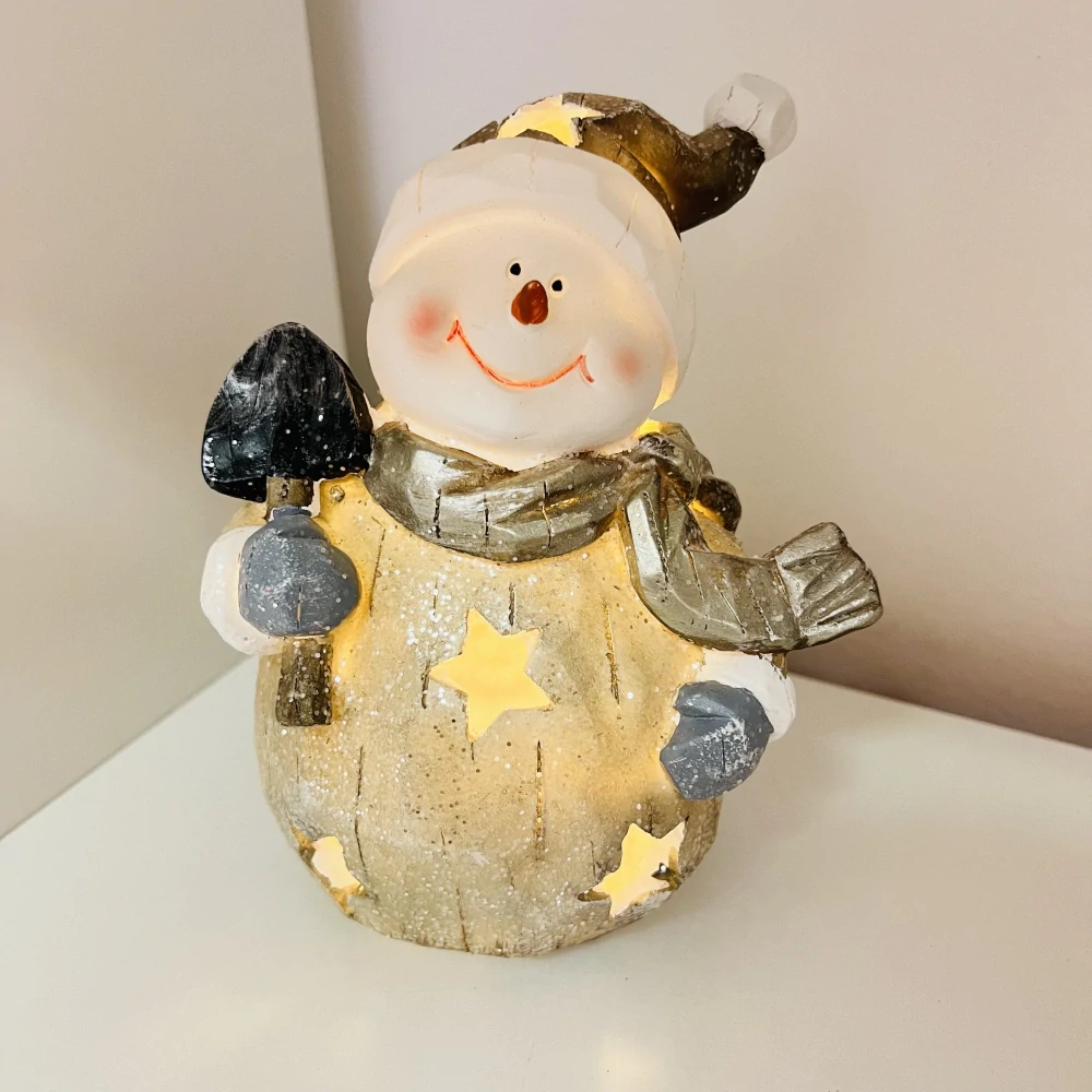 SNĚHULÁK S LED OSVĚTLENÍM 